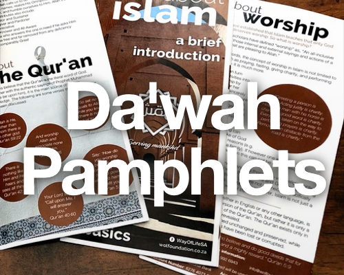 Dawah Project cover page - Pamphlets - WOL Foundation