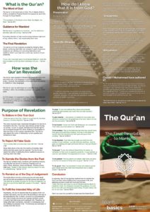 The Qur'an Pamphlet for download - WOL Foundation